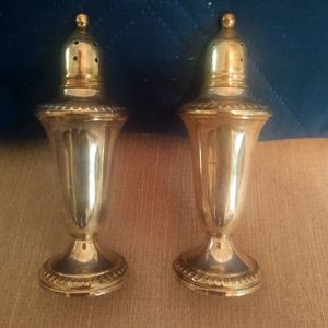 Vintage Empire #241 Sterling Silver Salt and Pepper shakers